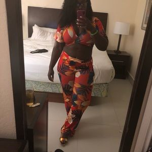 Beautiful vacation outfit